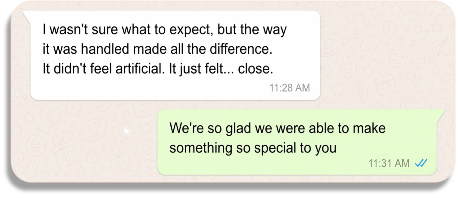 Family message