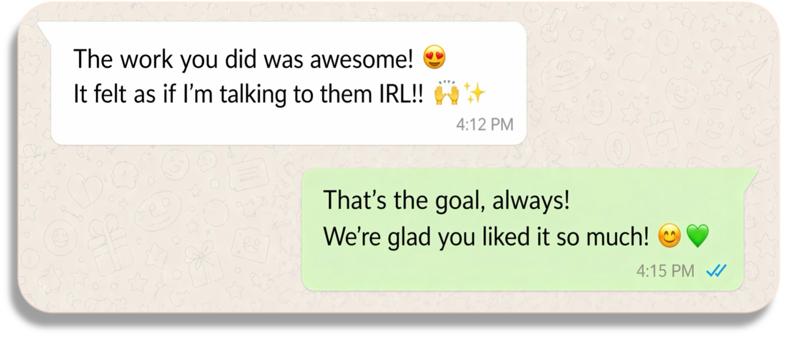 Family message